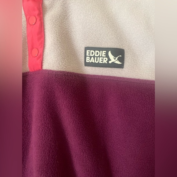 Eddie Bauer Kids fleece pullover jacket - Picture 2 of 7